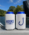 HOOKS Fishing Co. Can Cooler