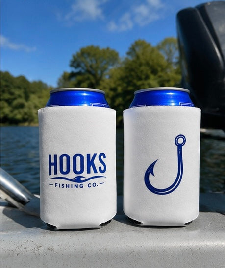 HOOKS Fishing Co. Can Cooler