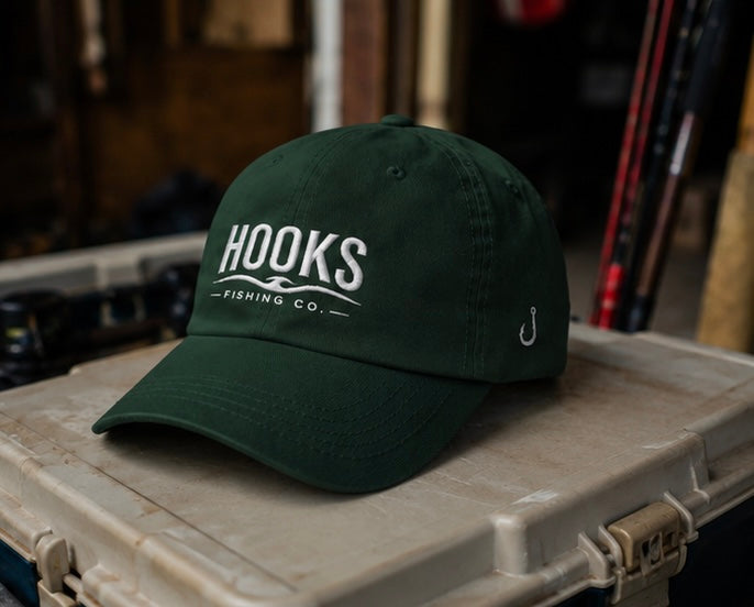 HOOKS Fishing Co. Classic Fishing Hat