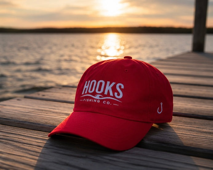 HOOKS Fishing Co. Classic Fishing Hat