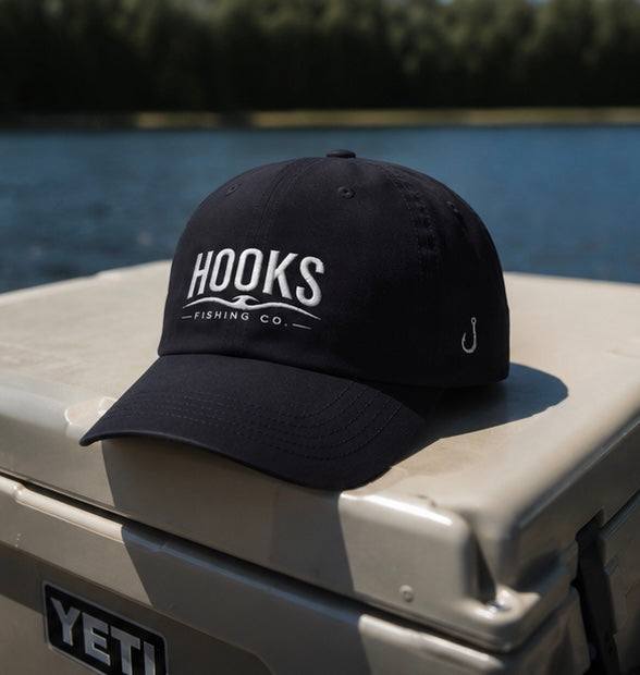 HOOKS Fishing Co. Classic Fishing Hat