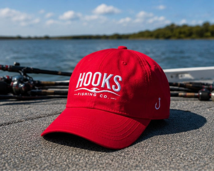 HOOKS Fishing Co. Classic Fishing Hat