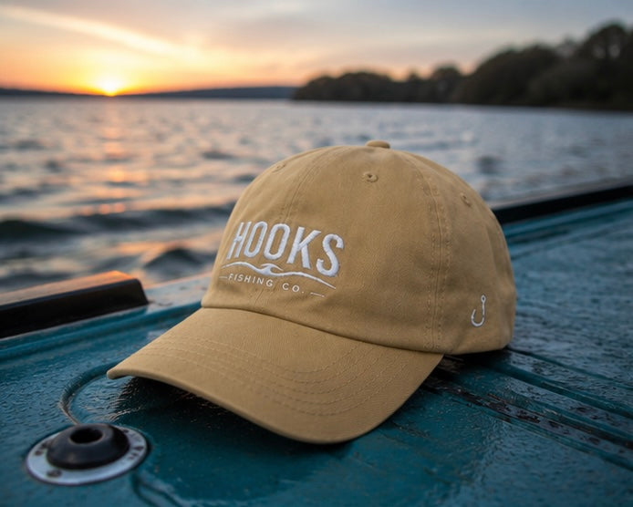 HOOKS Fishing Co. Classic Fishing Hat