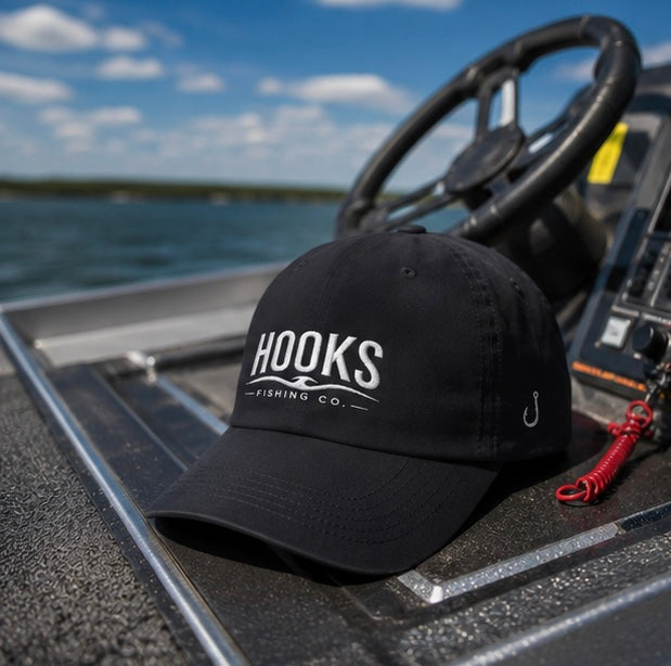 HOOKS Fishing Co. Classic Fishing Hat
