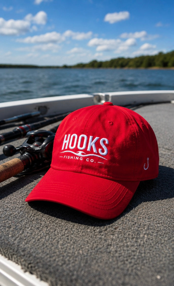 HOOKS Fishing Co. Classic Fishing Hat