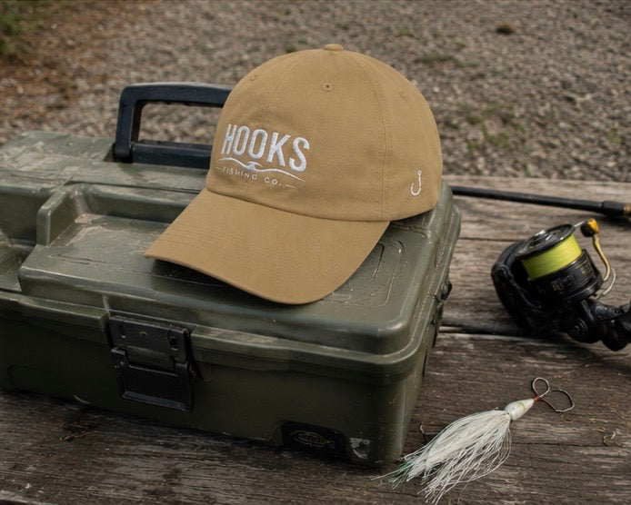 HOOKS Fishing Co. Classic Fishing Hat