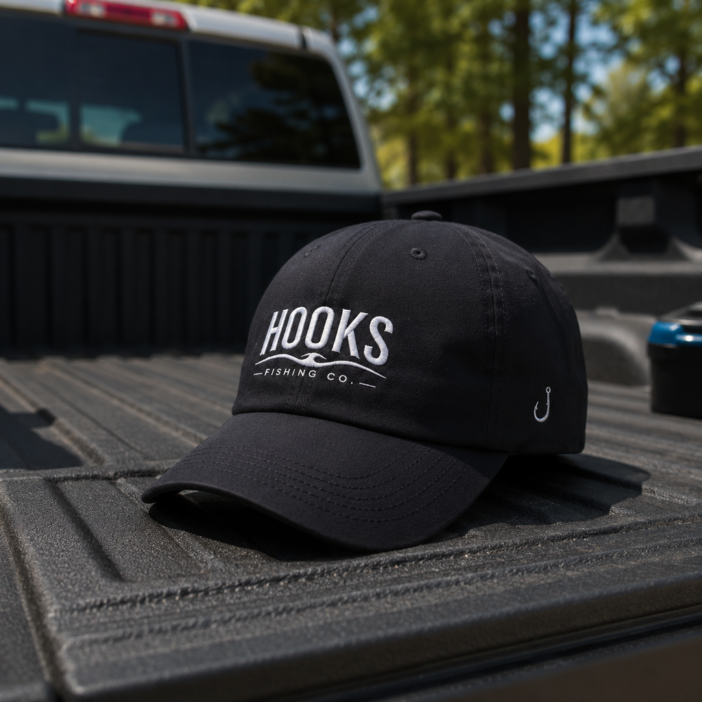 HOOKS Fishing Co. Classic Fishing Hat