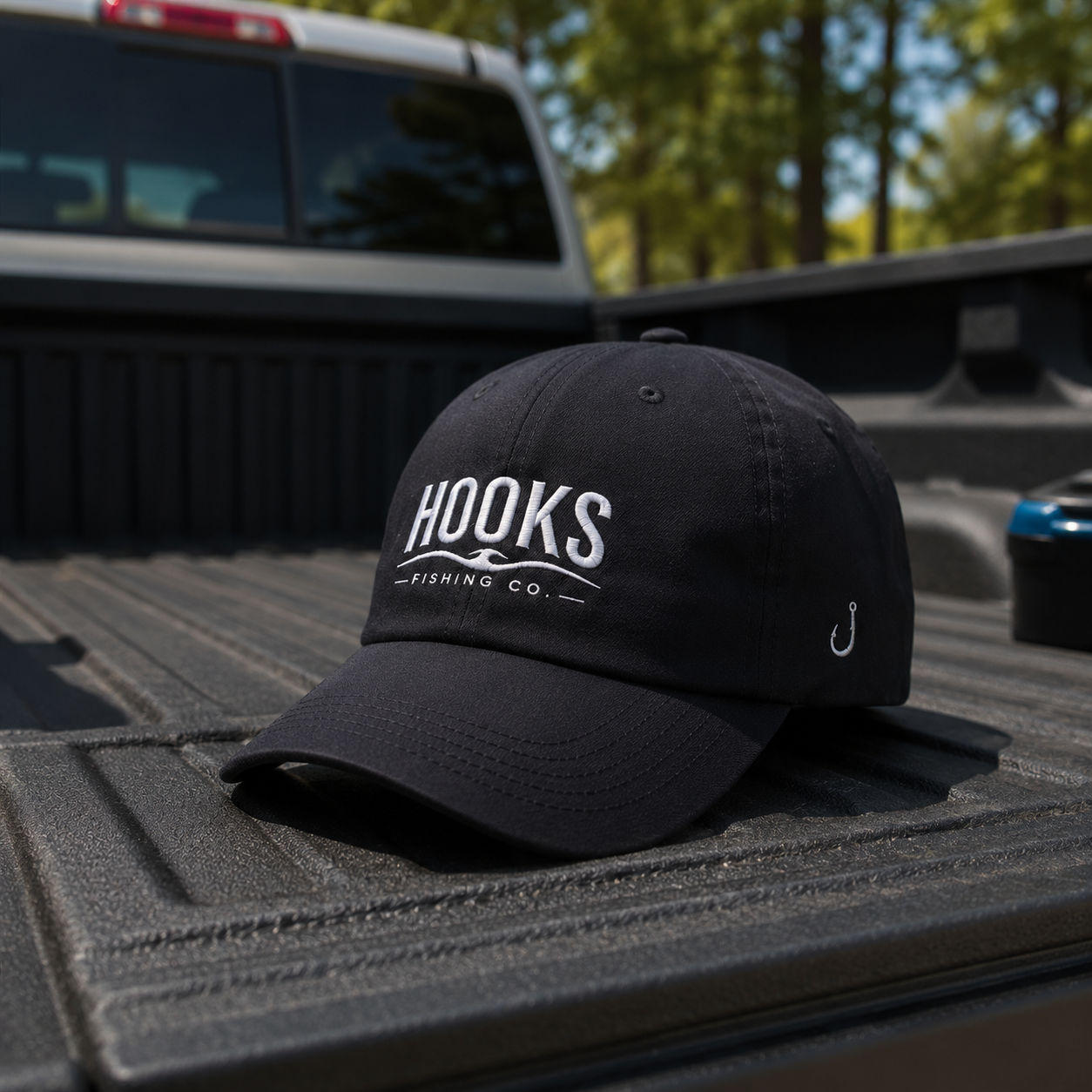 HOOKS Fishing Co. Classic Fishing Hat
