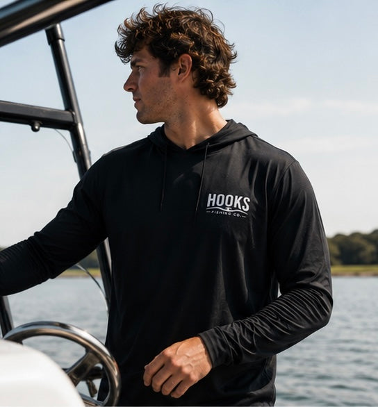 HOOKS Performance Fishing Hoodie